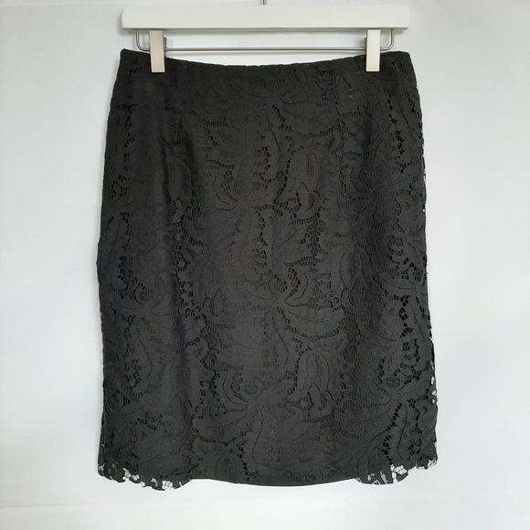 Stella Morgan Lace Black Skirt with Lining - Picture 2 of 8